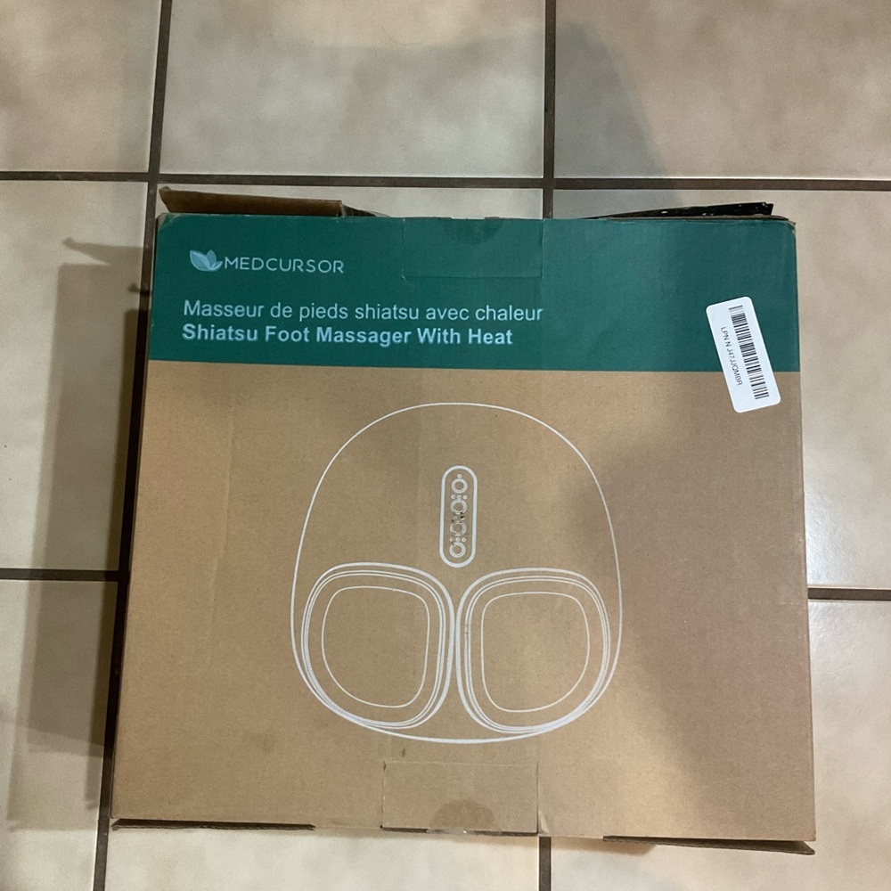 Medcursor Shiatsu Foot Massager with Heat